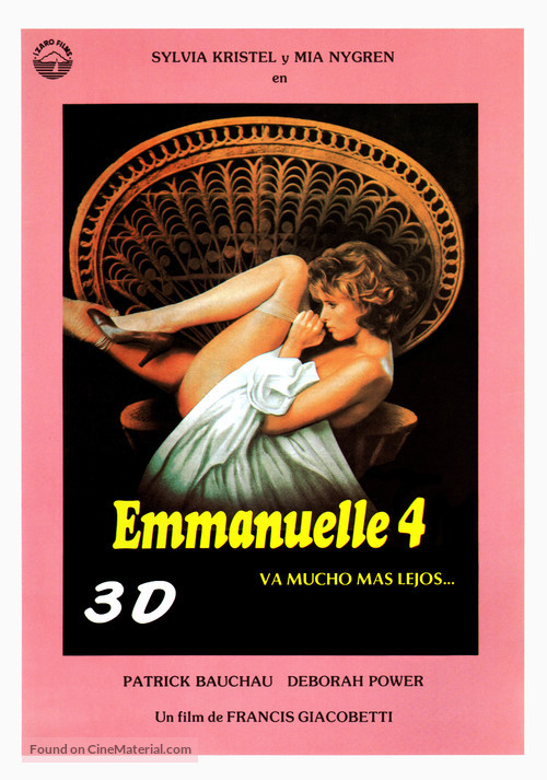 Emmanuelle IV - Spanish Movie Poster
