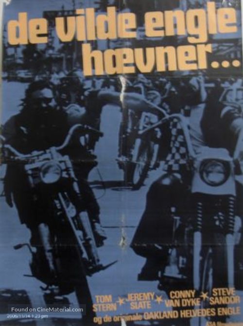 Hell&#039;s Angels &#039;69 - Danish Movie Poster