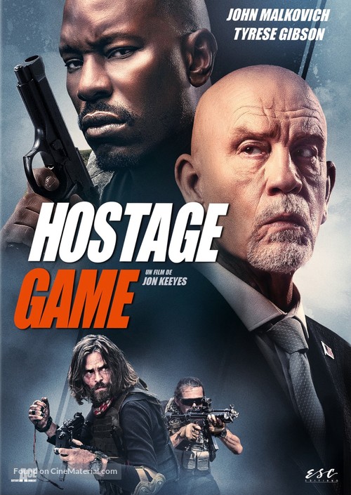 Rogue Hostage - French DVD movie cover