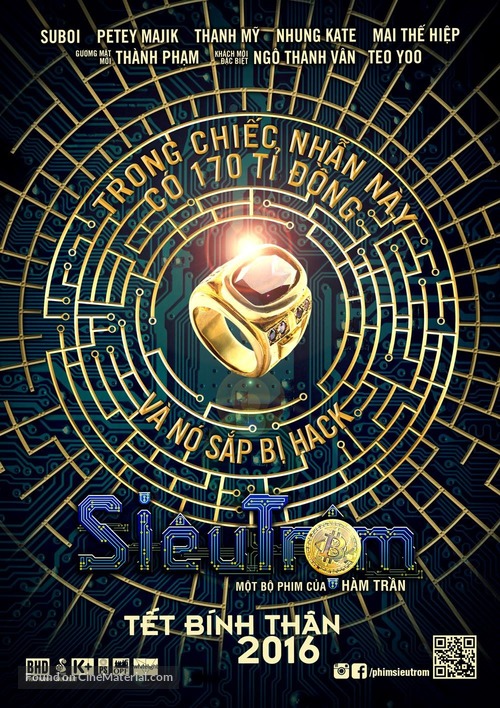 Bitcoins Heist - Vietnamese Movie Poster