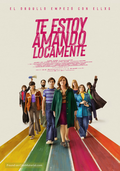 Te estoy amando locamente - Spanish Movie Poster