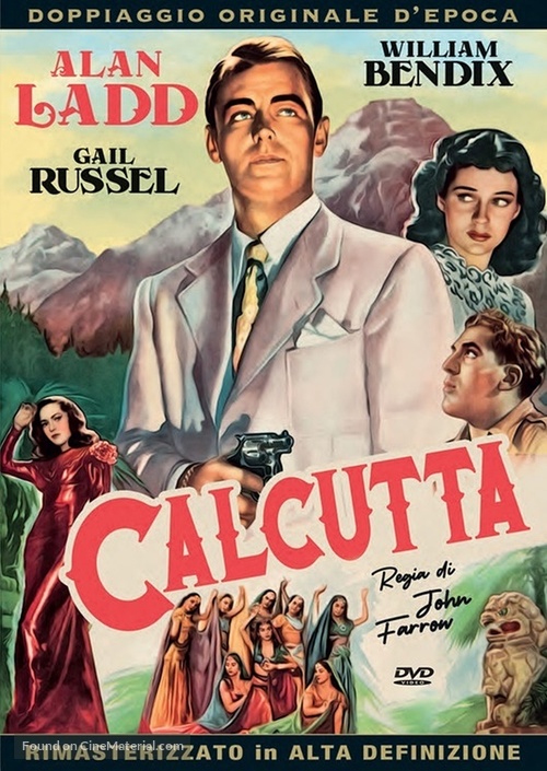 Calcutta - Italian DVD movie cover