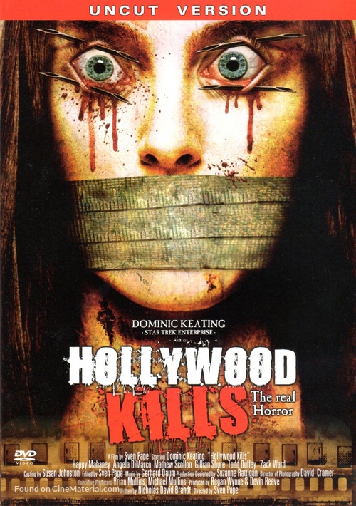 Hollywood Kills - German DVD movie cover