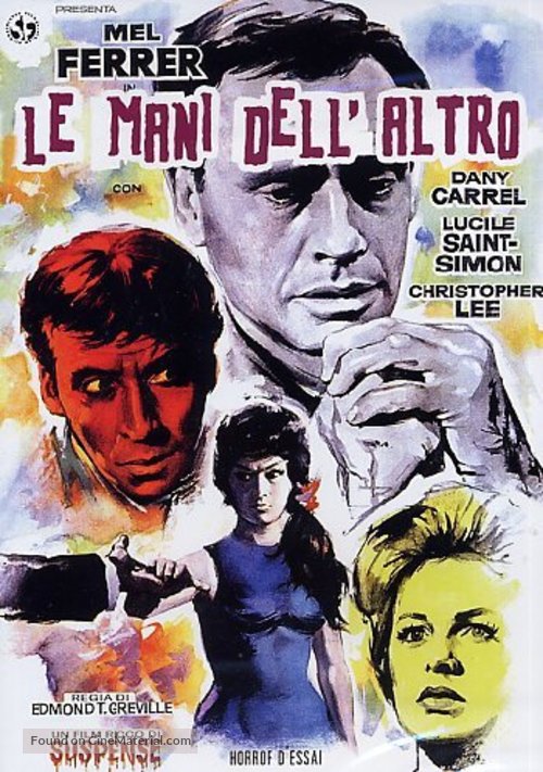The Hands of Orlac - Italian DVD movie cover