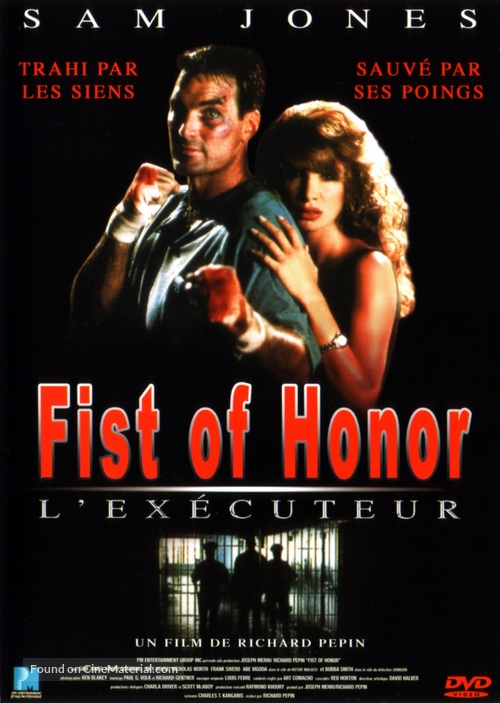 Fist of Honor - French DVD movie cover