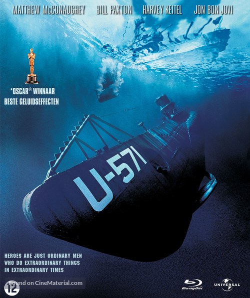 U-571 - Dutch Blu-Ray movie cover
