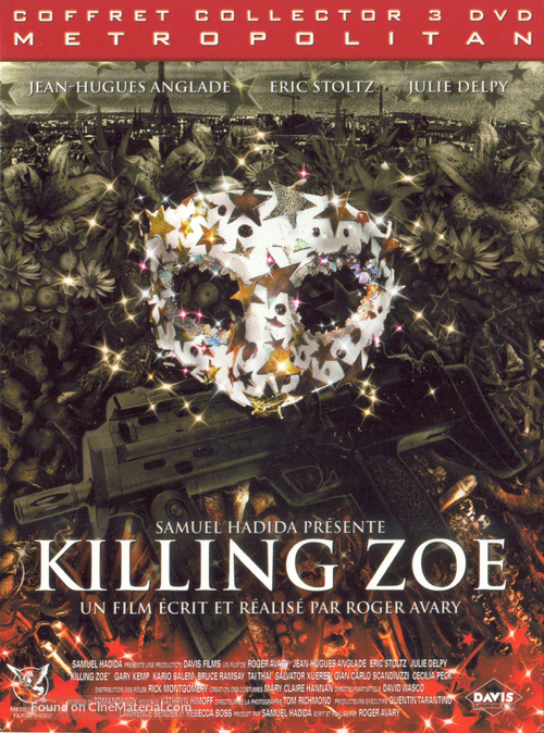 Killing Zoe - French DVD movie cover