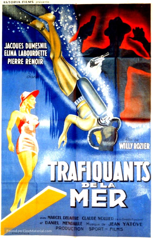 Les trafiquants de la mer - French Movie Poster