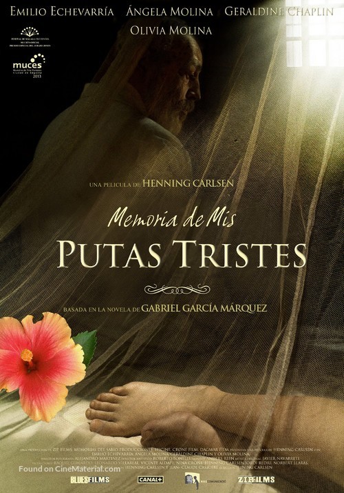 Memoria de mis putas tristes - Spanish Movie Poster