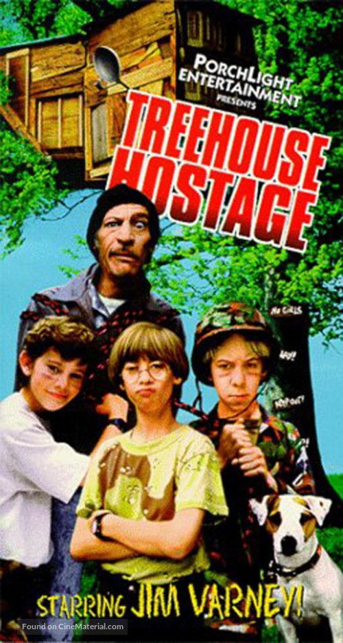 Treehouse Hostage - VHS movie cover