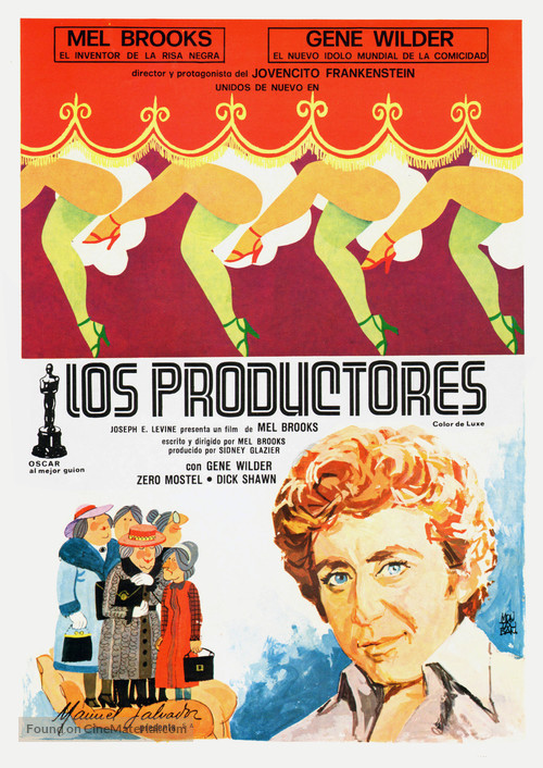 The Producers - Spanish Movie Poster