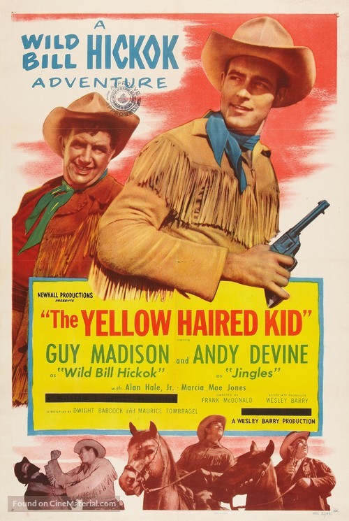 The Yellow Haired Kid - Movie Poster