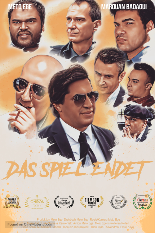 Das Spiel Endet - German Movie Poster