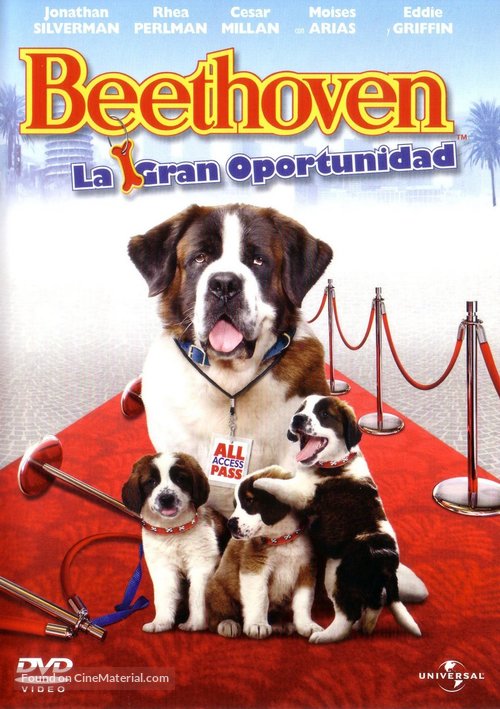 Beethoven&#039;s Big Break - Argentinian Movie Cover