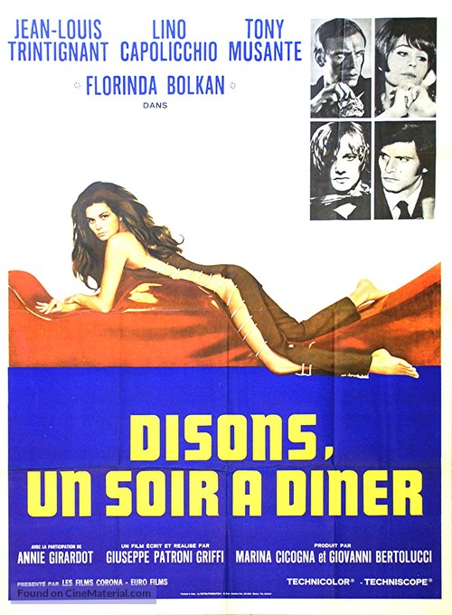 Metti, una sera a cena - French Movie Poster