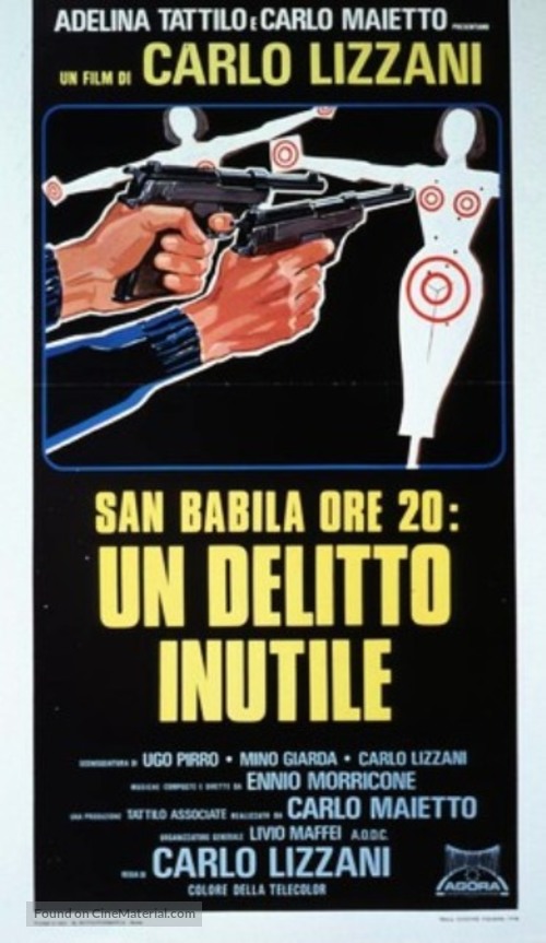 San Babila ore 20 un delitto inutile - Italian Movie Poster