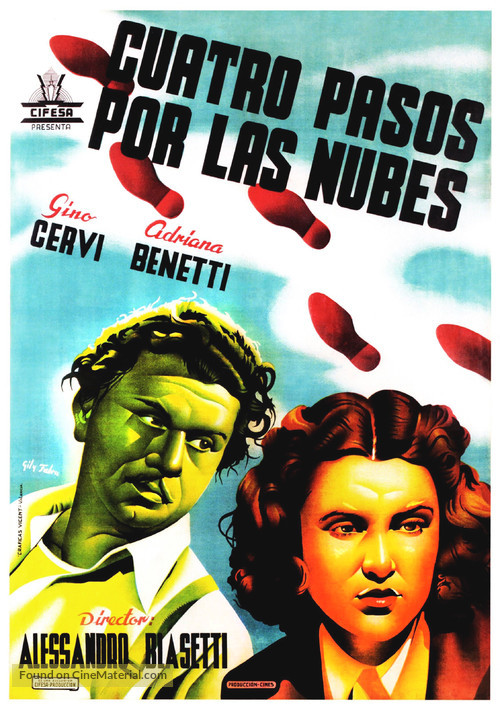 4 passi fra le nuvole - Spanish Movie Poster