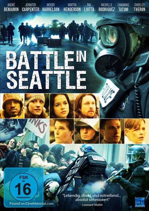 Battle in Seattle - German DVD movie cover