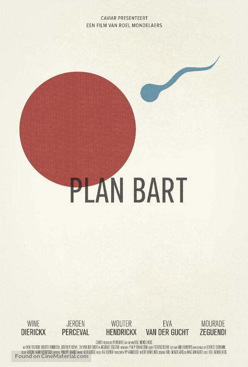 Plan Bart - Belgian Movie Poster