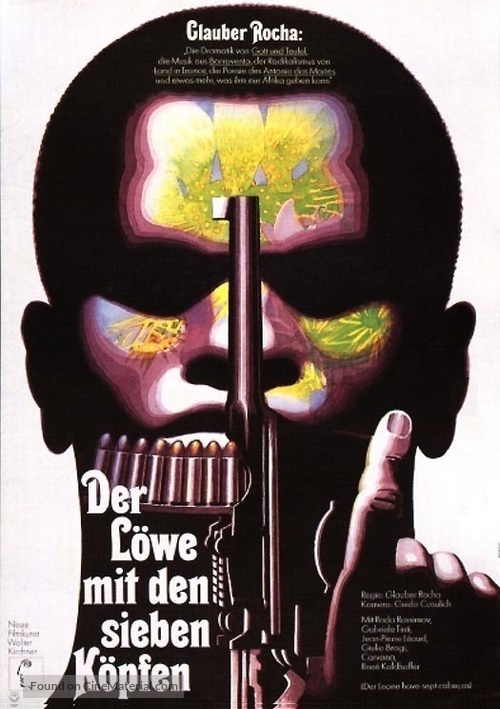 Der Leone Have Sept Cabe&ccedil;as - German Movie Poster