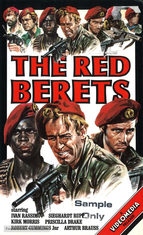 Sette baschi rossi - British Movie Cover