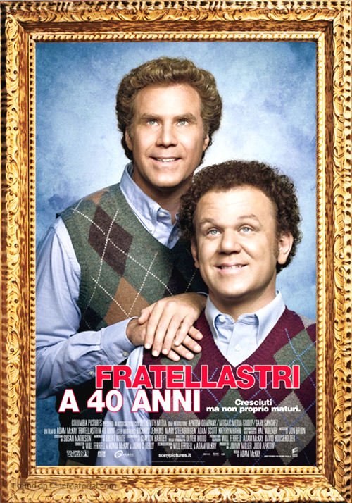 Step Brothers - Italian Movie Poster