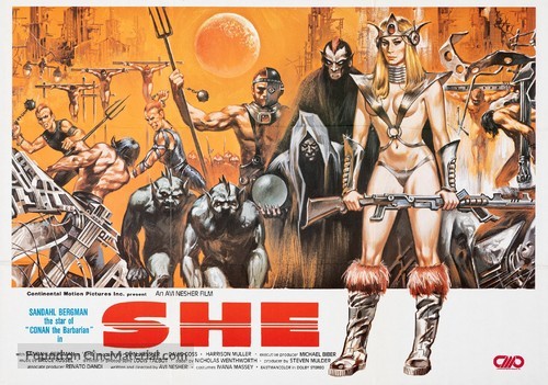 She - British Movie Poster