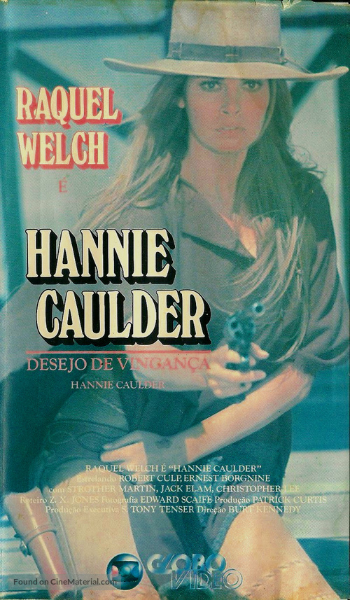 Hannie Caulder - Brazilian VHS movie cover