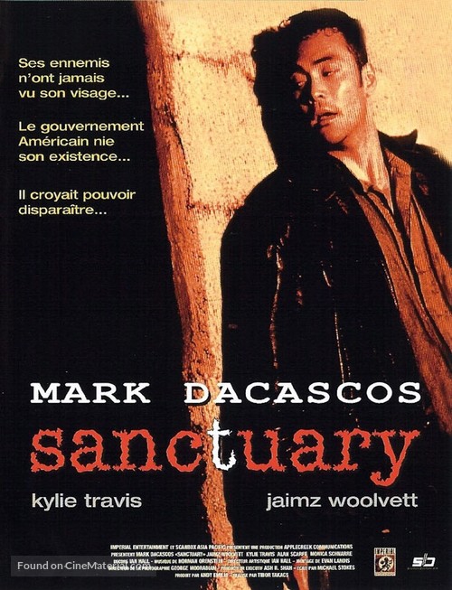 Sanctuary - French DVD movie cover