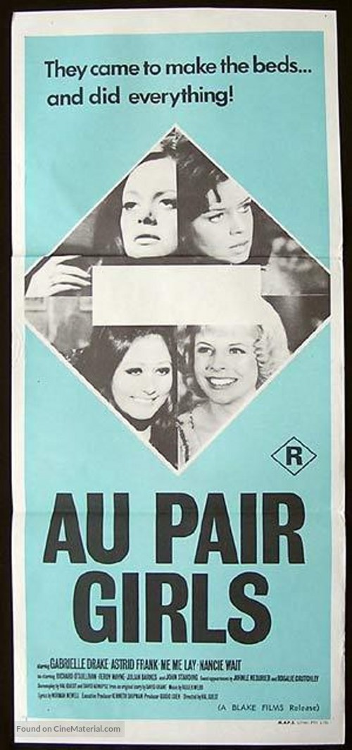 Au Pair Girls - Australian Movie Poster