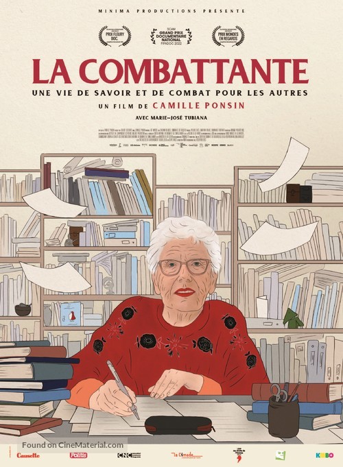 La combattante - French Movie Poster