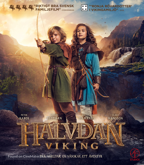 Halvdan Viking - Swedish Movie Cover