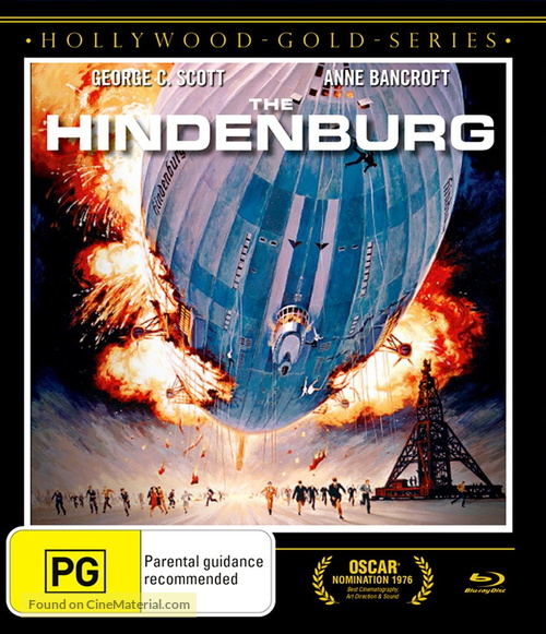 The Hindenburg - Australian Blu-Ray movie cover