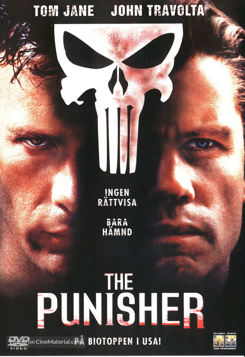The Punisher - Swedish Movie Cover