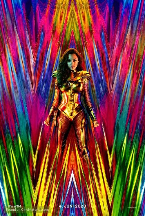 Wonder Woman 1984 - Danish Movie Poster