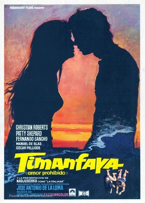 Timanfaya - Spanish Movie Poster