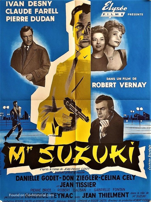 Monsieur Suzuki - French Movie Poster