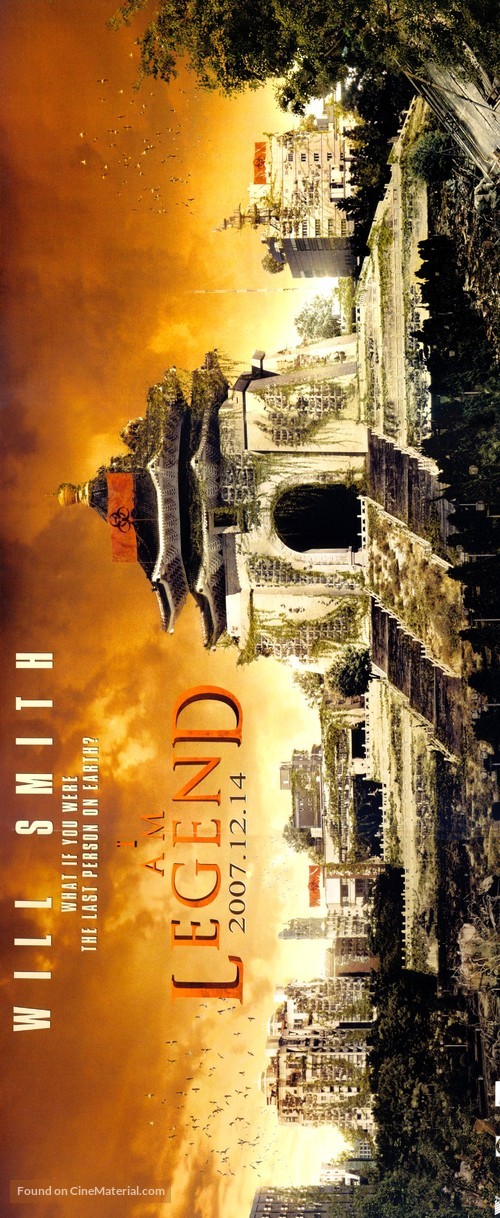 I Am Legend - Taiwanese Movie Poster