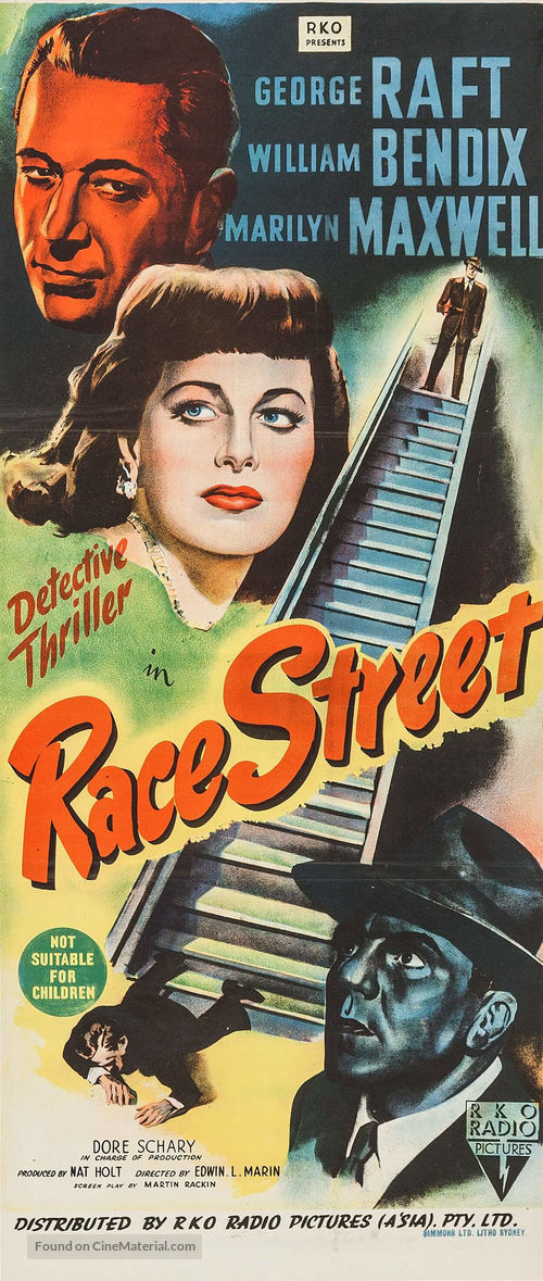 Race Street - Australian Movie Poster