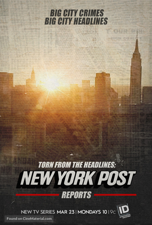 &quot;Torn from the Headlines: The New York Post Reports&quot; - Movie Poster