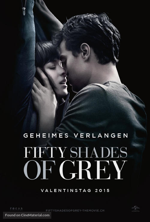 Fifty Shades of Grey - Swiss Movie Poster