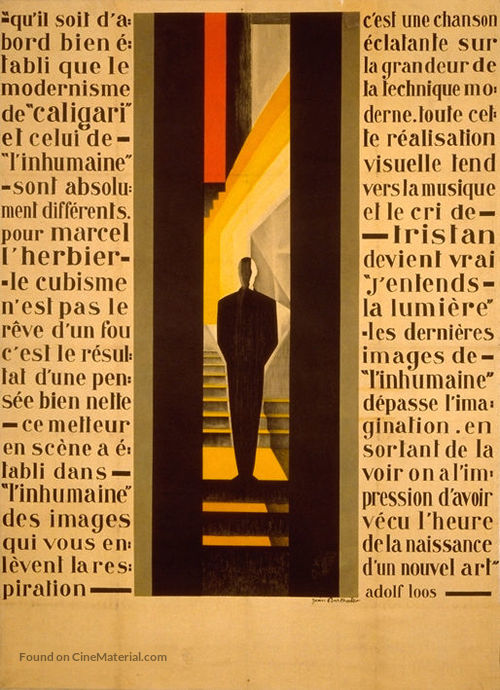 L&#039;inhumaine - French Movie Poster