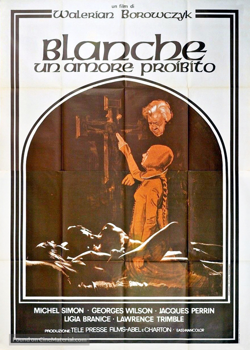 Blanche - Italian Movie Poster