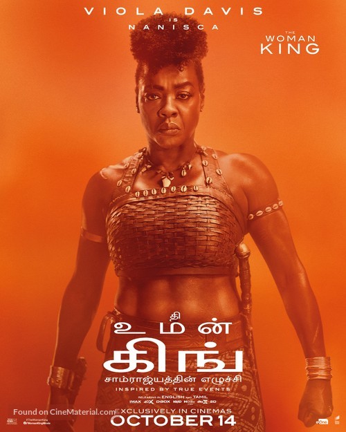 The Woman King - Indian Movie Poster