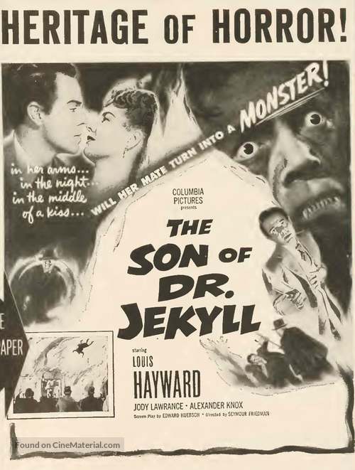 The Son of Dr. Jekyll - poster