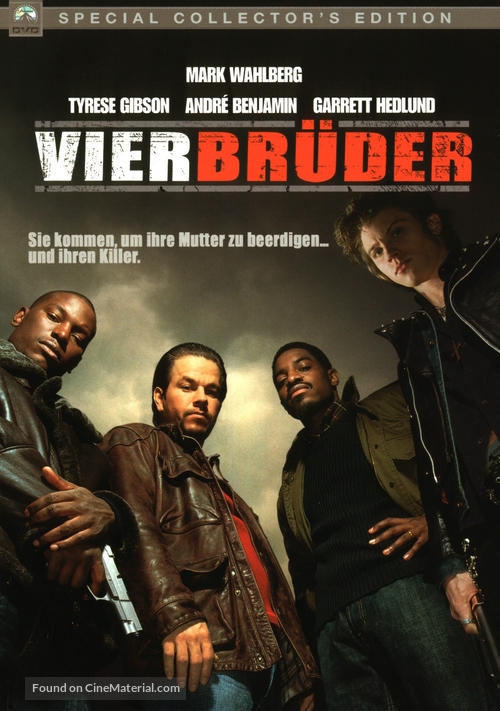 Four Brothers - German DVD movie cover