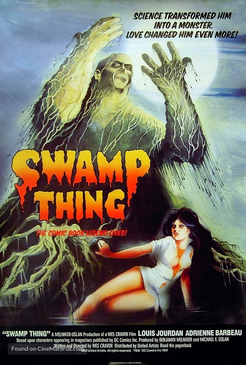 Swamp Thing - British Movie Poster