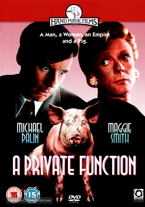 A Private Function - British DVD movie cover
