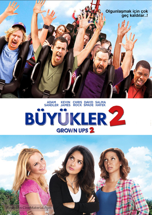 Grown Ups 2 - Turkish DVD movie cover