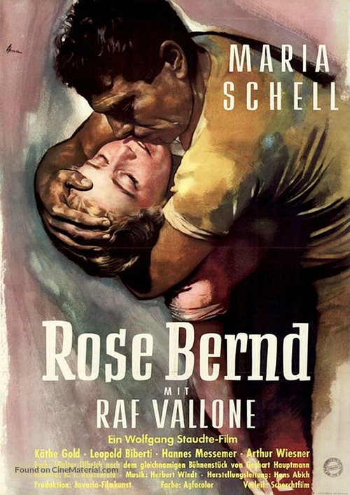 Rose Bernd - German Movie Poster